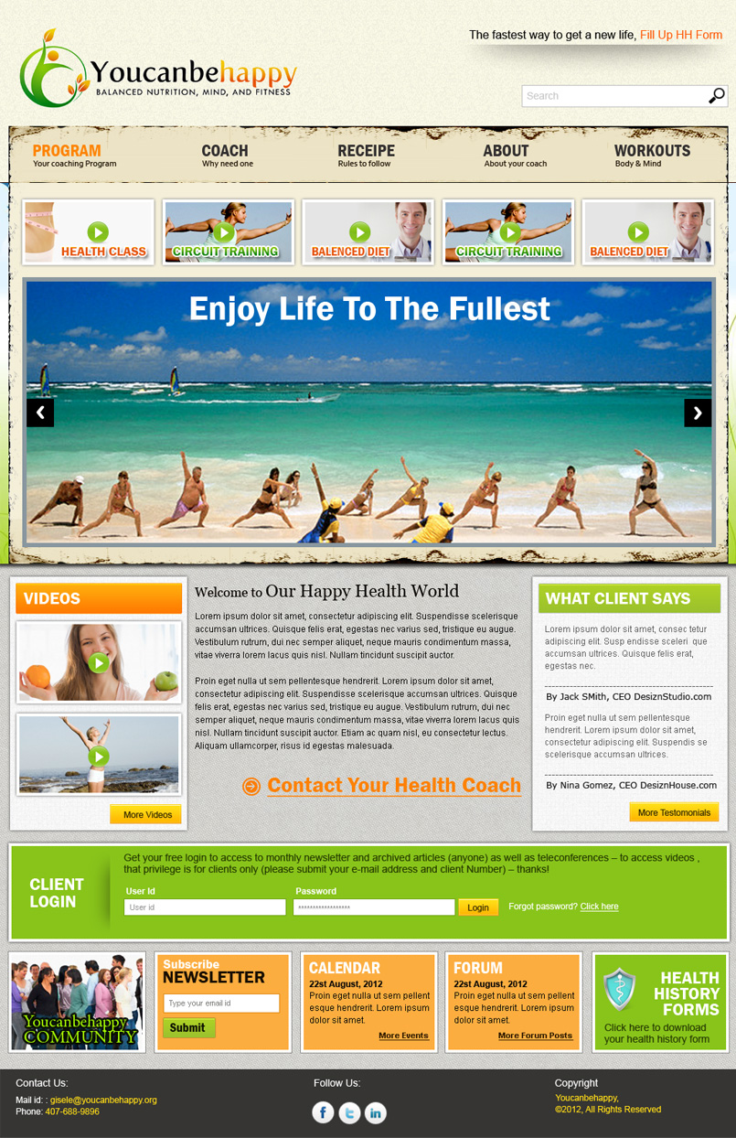 Web Design par Expert Designer pour ce projet | Design #986134