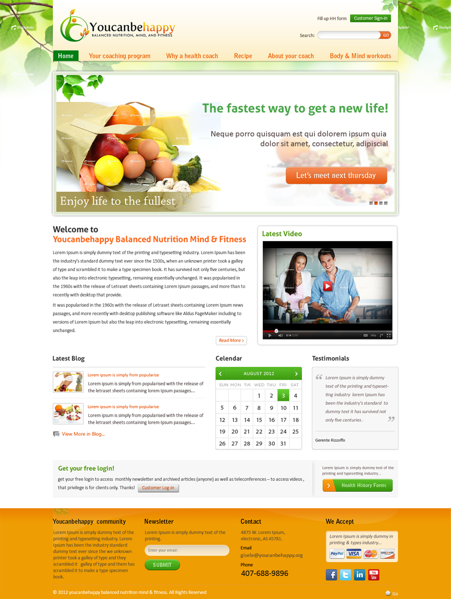 Web-Design von Mayank Patel für dieses Projekt | Design #969802