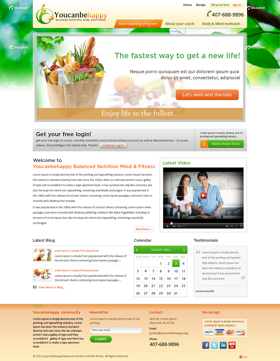 Web-Design von Mayank Patel für dieses Projekt | Design #971141