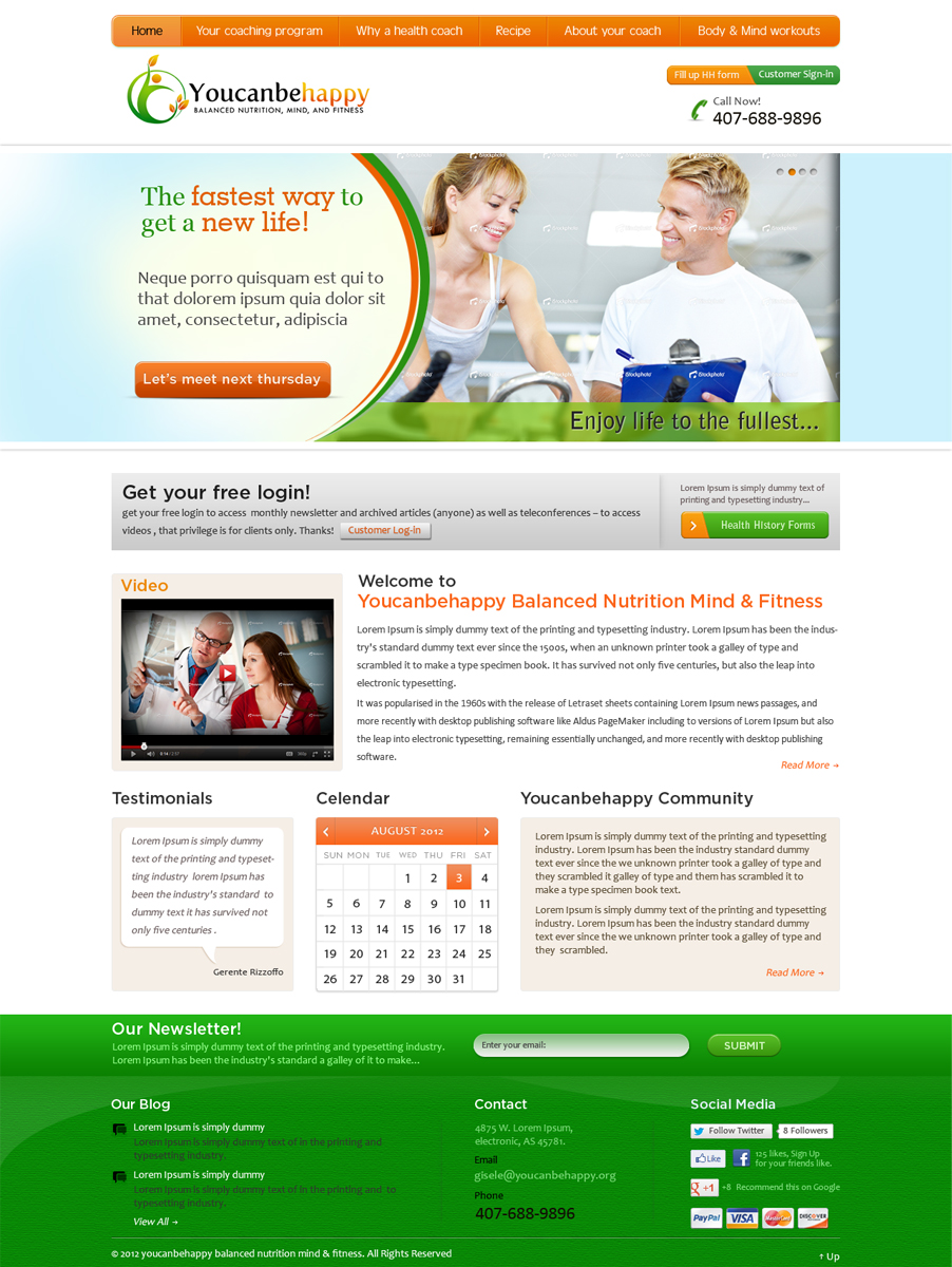 Web-Design von Mayank Patel für dieses Projekt | Design #978657