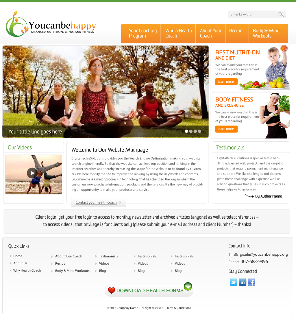 Diseño Web por pb para este proyecto | Diseño #959597