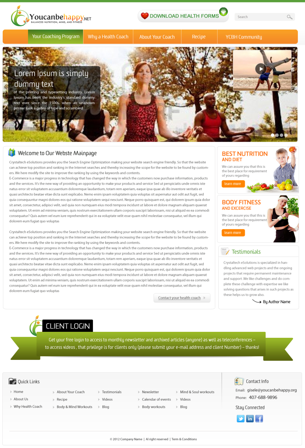 Diseño Web por pb para este proyecto | Diseño #984751