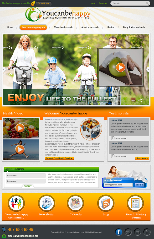 Web Design by Creative Usha for this project | Design #991899
