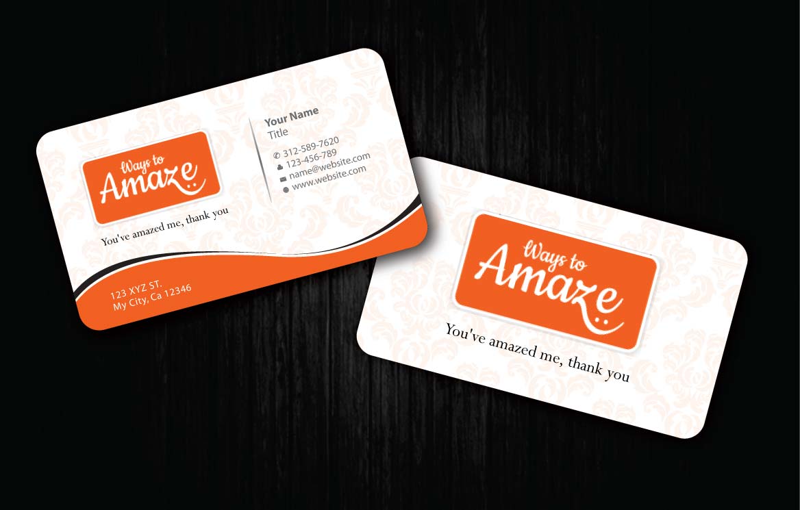 Card Design by Sbss for Ways to Amaze | Design #961706