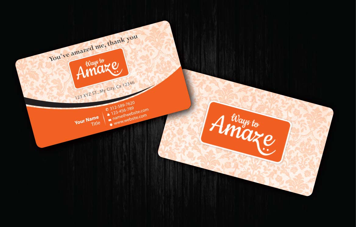 Karten-Design von Sbss für Ways to Amaze | Design #961707