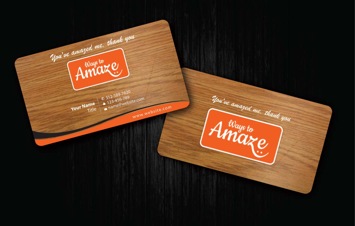 Card Design by Sbss for Ways to Amaze | Design #961710
