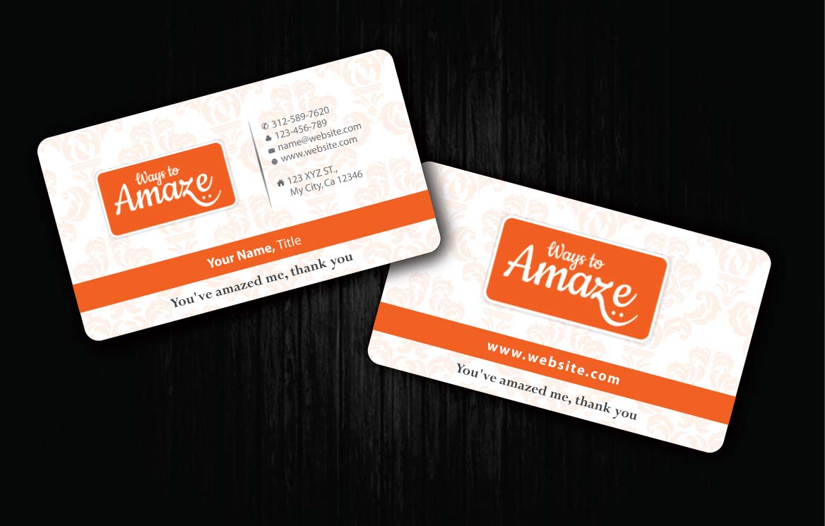 Card Design by Sbss for Ways to Amaze | Design #961711