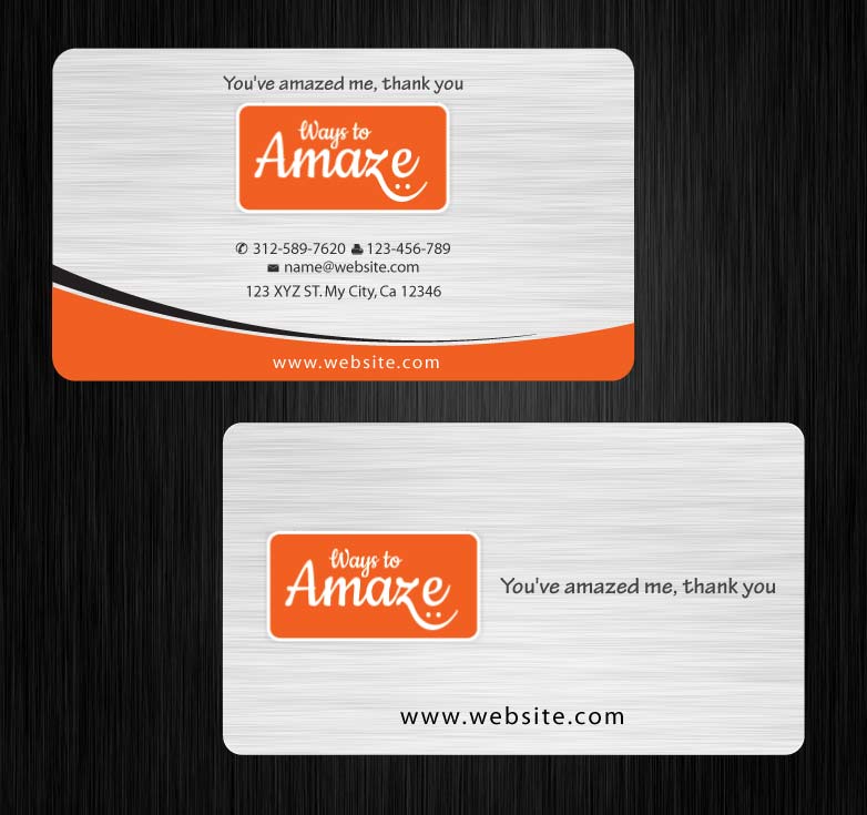 Card Design by Sbss for Ways to Amaze | Design #961714