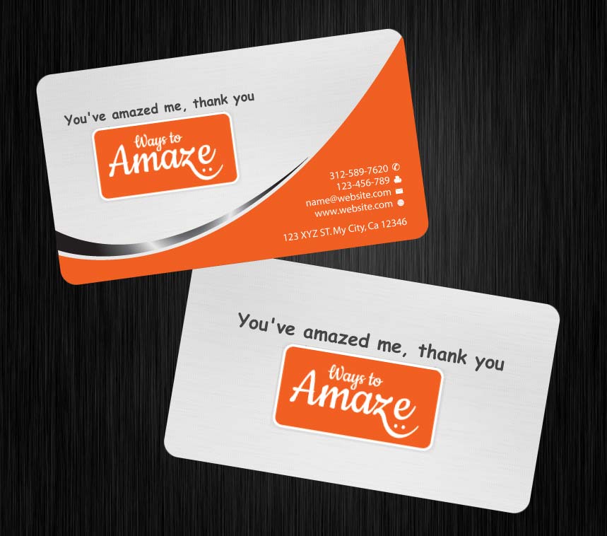 Card Design by Sbss for Ways to Amaze | Design #961718