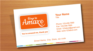 Design de Carte par Sbss pour Ways to Amaze | Design : #962081