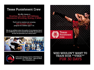 Design de Flyer par Alaya pour Texas Punishment Crew | Design #967148