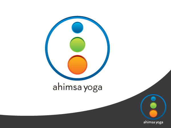 Diseño de Logo por alronlee para Ahimsa Yoga | Diseño #993355