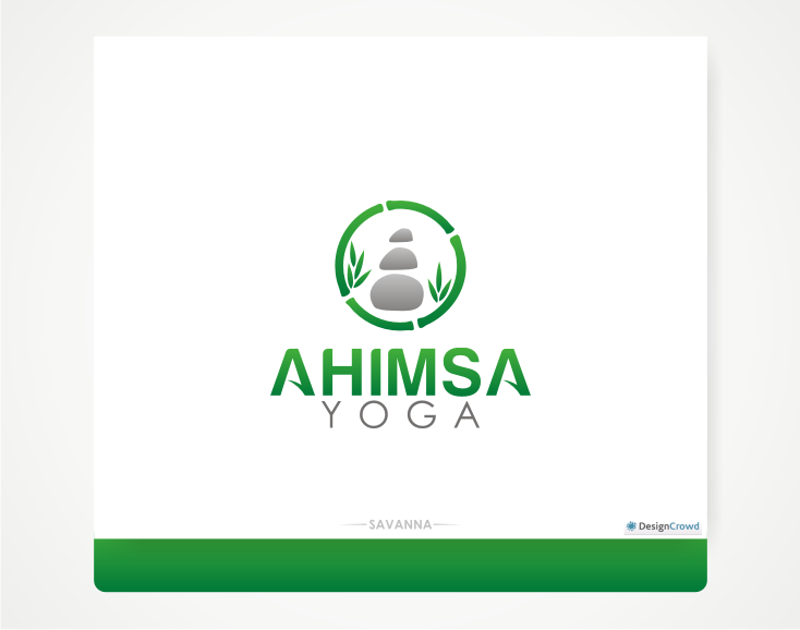 Diseño de Logo por Savana para Ahimsa Yoga | Diseño #961630