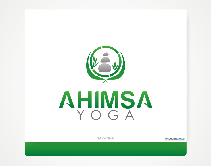 Diseño de Logo por Savana para Ahimsa Yoga | Diseño #961633