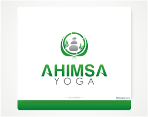 Logo Design by Savana for Ahimsa Yoga | Design #961633