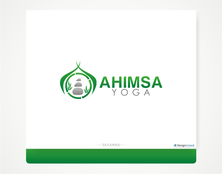 Logo Design by Savana for Ahimsa Yoga | Design #961635