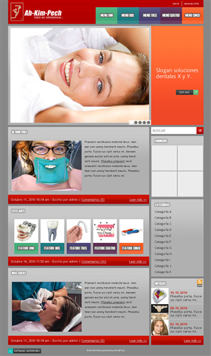 Wordpress Design by pulpo365 for N2A | Design: #115079