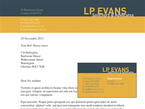 Stationery Design by Penrose design for this project | Design: #958329