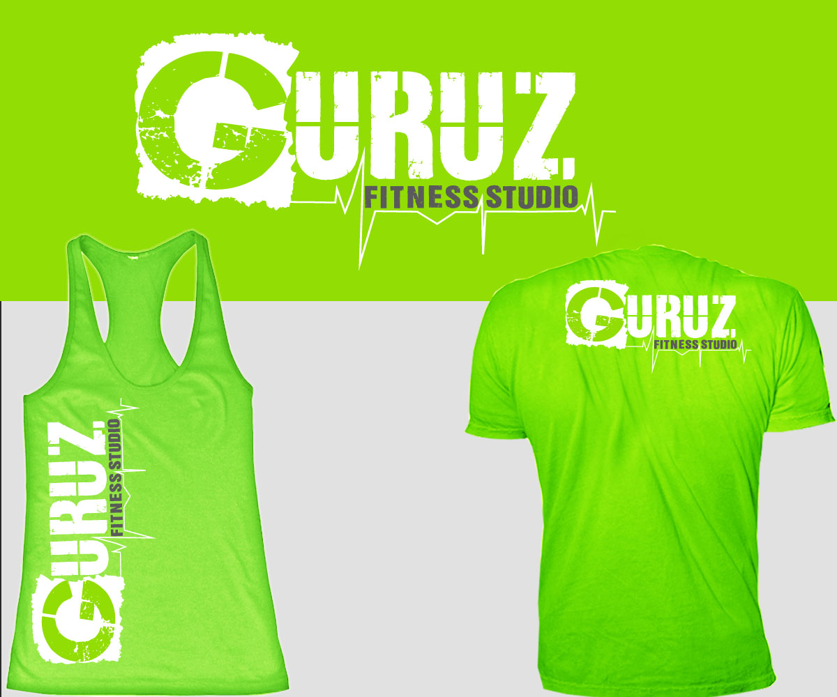Logo Design by TRHZ for Guruz Fitness studio | Design #3681301