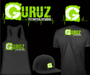 Logo Design by TRHZ for Guruz Fitness studio | Design: #3685356