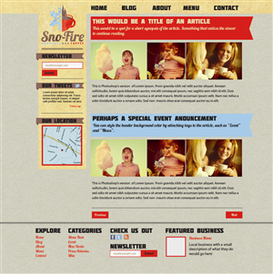 Diseño Web por Creatives Underground para este proyecto | Diseño #1025036