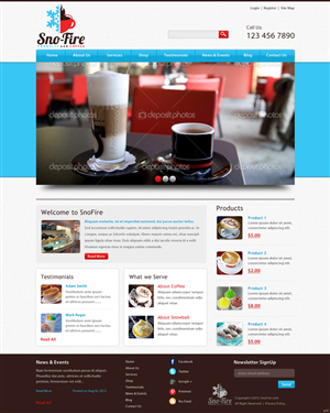 Web Design by pb for this project | Design: #971721