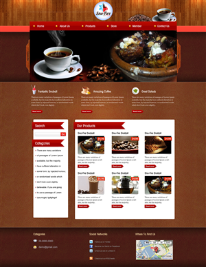 Web Design by stn50431 for this project | Design: #974333
