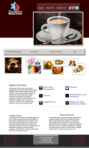 Web Design by WirePaper for this project | Design: #976530