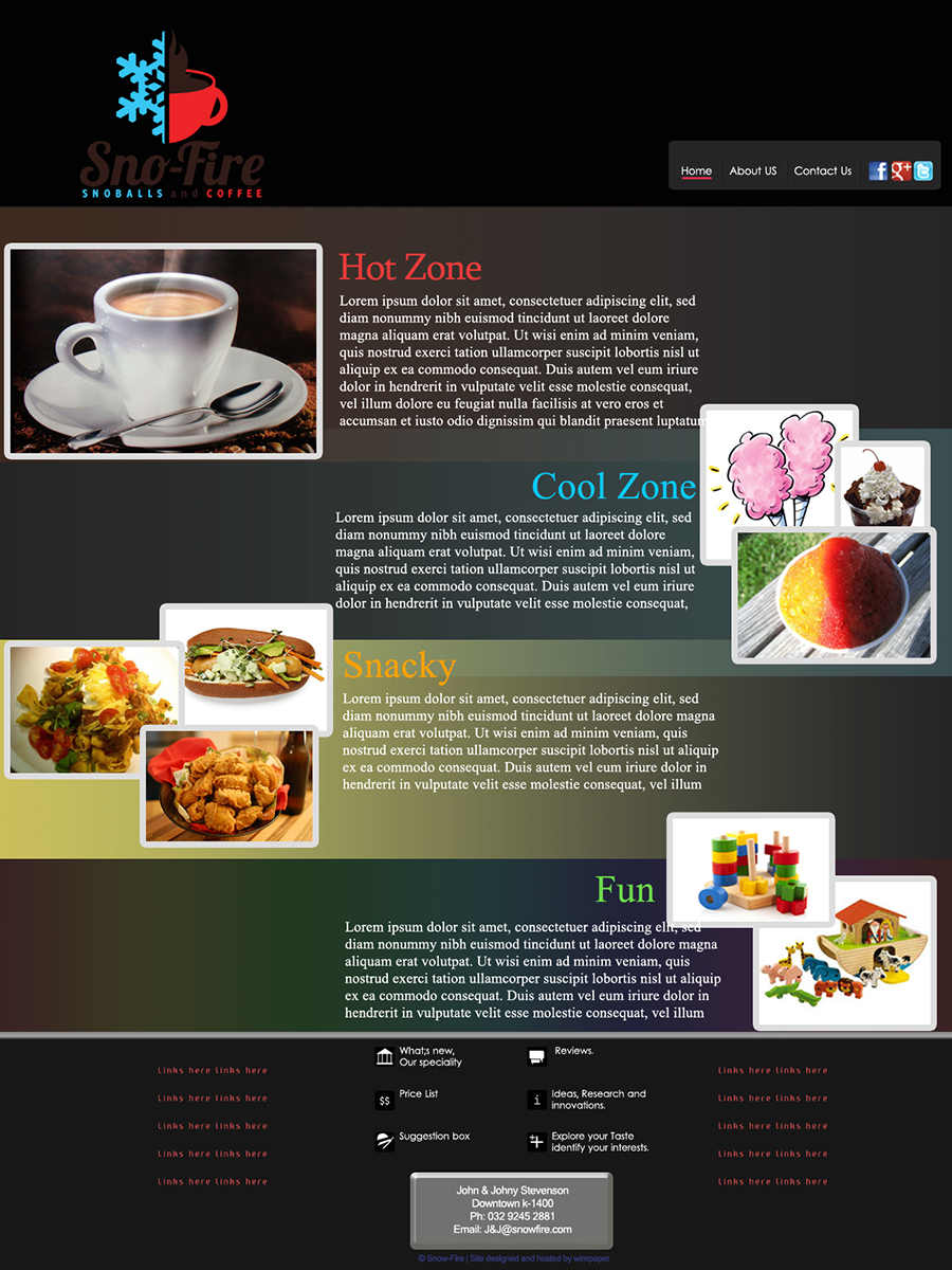 Web Design by WirePaper for this project | Design #977022