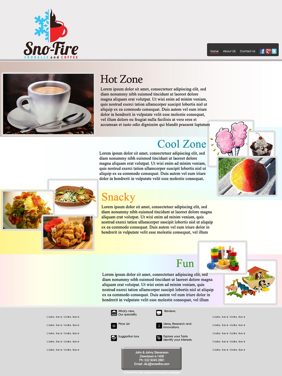 Web Design by WirePaper for this project | Design #977027