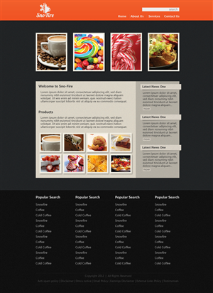 Web Design by WirePaper for this project | Design: #977816