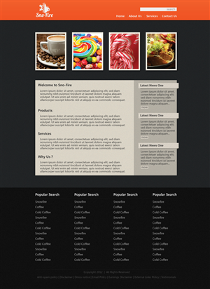 Web Design by WirePaper for this project | Design: #977818