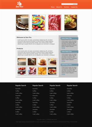 Web Design by WirePaper for this project | Design: #977847