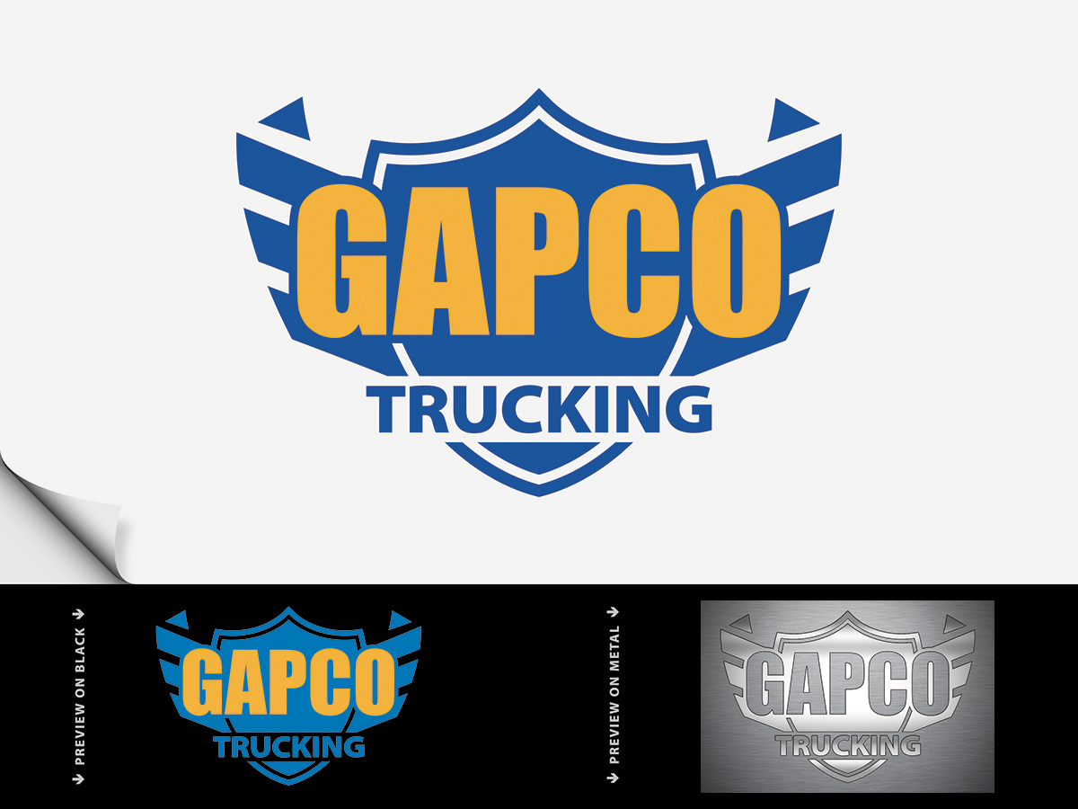 Logo Design by Robert A V for GAPCO. TRUCKING | Design #3689899
