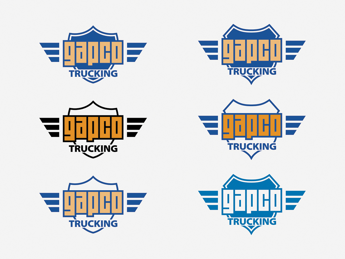 Logo Design by Robert A V for GAPCO. TRUCKING | Design #3689939