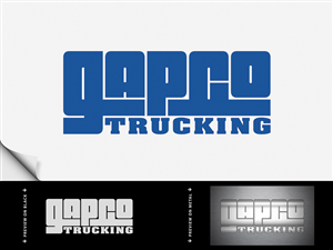 Logo Design by Robert A V for GAPCO. TRUCKING | Design: #3689953
