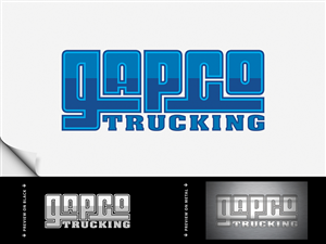 Logo Design by Robert A V for GAPCO. TRUCKING | Design: #3693466