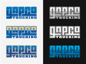 Logo Design by Robert A V for GAPCO. TRUCKING | Design: #3693476