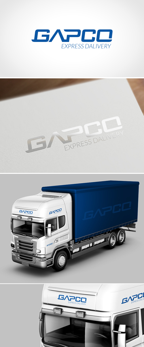 Logo Design by Manoj Talsaniya for GAPCO. TRUCKING | Design #3696970