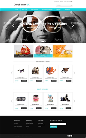 Web Design by pb for Cava Bien | Design: #6388804