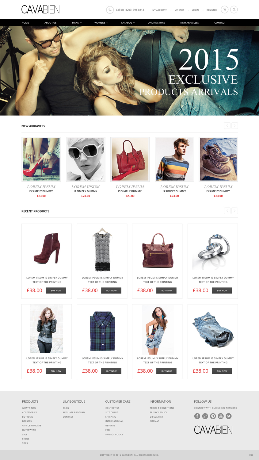 Diseño Web por pb para Cava Bien | Diseño #6400644