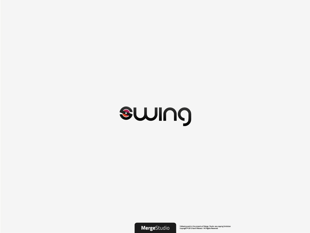 Logo Design by MergeStudio for Swing | Design #965917
