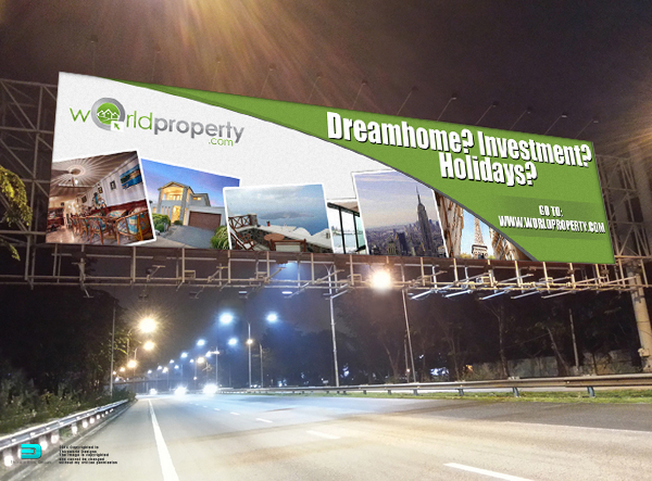 Billboard Design by Aurelio III for worldproperty.com | Design #3685797