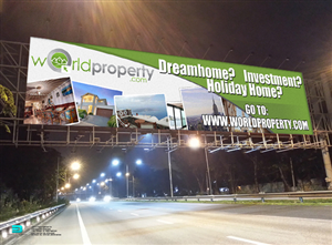 Billboard Design by Aurelio III for worldproperty.com | Design: #3692395