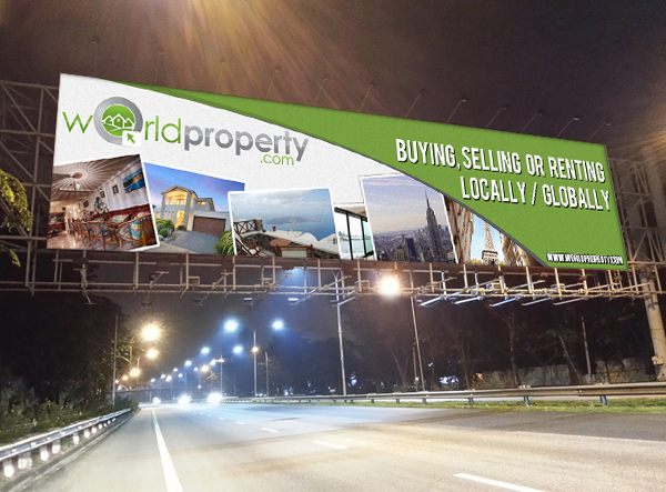 Billboard Design by Aurelio III for worldproperty.com | Design #3699537