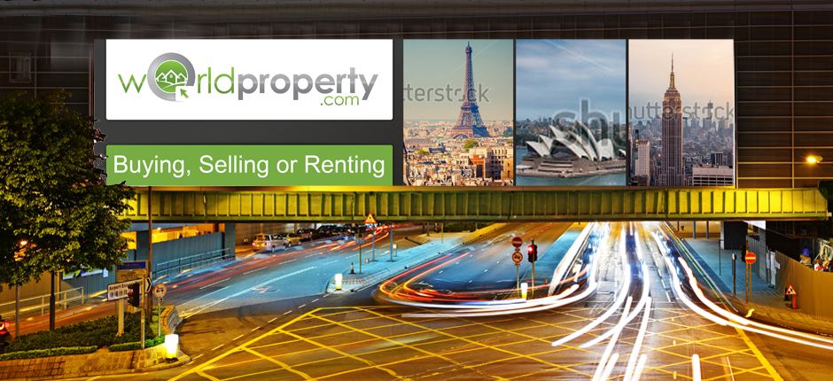 Billboard Design by Svetlin Angelov for worldproperty.com | Design #3703472