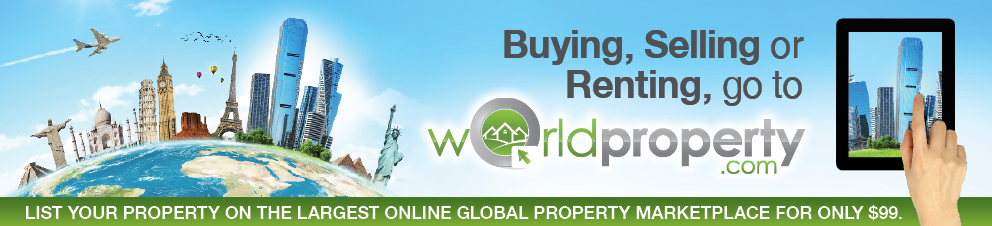 Diseño de Cartelera por rkailas para worldproperty.com | Diseño #3716378