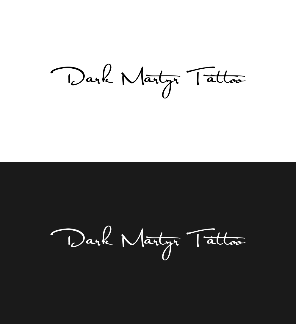 Logo Design by EzraBreh for Dark Martyr Tattoo | Design #3701832