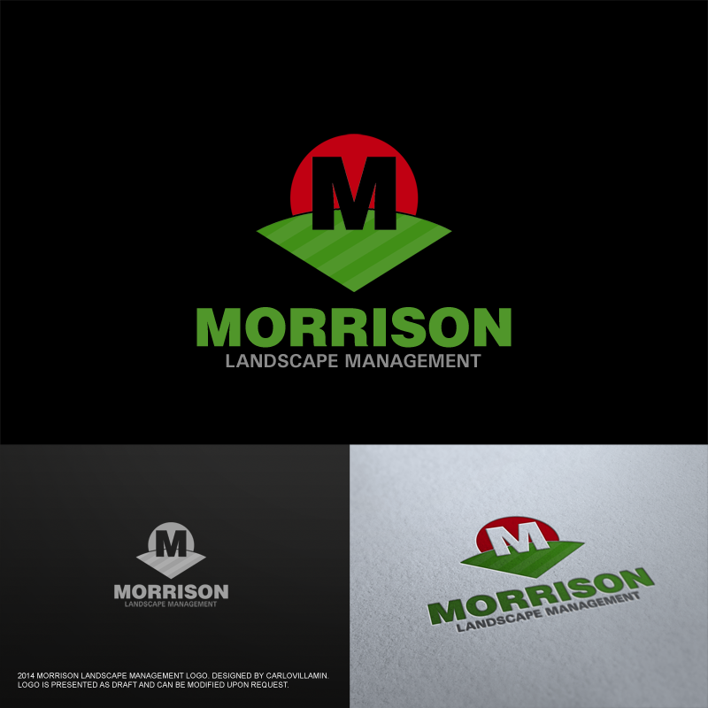 Logo Design by carlomagno for Morrison Landscape Maintenance | Design #3714156