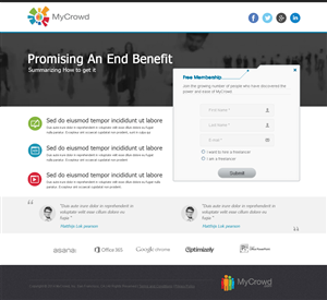 Landing Page Design by sonaldesign for this project | Design: #3671629
